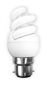 587822091  Super Mini Supreme Spiral B22 9W 2700K